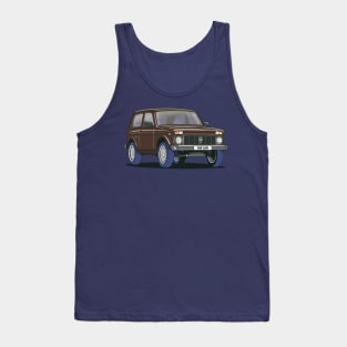 LADA Niva 4X4 in Terra Brown Tank Top